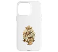 Cowboy Christmas Tree Western Hat & Boots Watercolor Custodia per iPhone 15 Pro Max