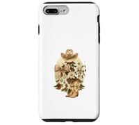 Cowboy Christmas Tree Western Hat & Boots Watercolor Custodia per iPhone 7 Plus/8 Plus