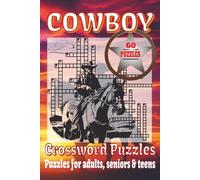 CowBoy Crossword Puzzles Book: Crosswords for Outlaws, Cowboys, and Puzzle Wranglers