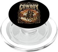Cowboy Frontiera Cavallo Western Cavaliere Vintage PopSockets PopGrip per MagSafe