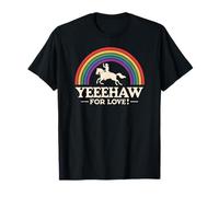 Cowboy Gay, Yeeehaw Amore Western Gay Pride Omosessuale Rodeo Maglietta