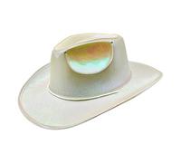 Cowboy Hat - EVA Composite, Flashing Western Party Hat | Lighted Cowboy Costume Cap With Adjustable LED Modes For Concert Festival Halloween Party Night Riding