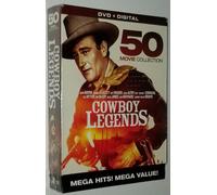 Cowboy Legends 50 Film DVD Box Set John Wayne Roy Rogers, Gene Autry Tex Ritter