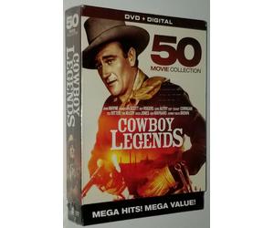 Cowboy Legends 50 Film DVD Box Set John Wayne Roy Rogers, Gene Autry Tex Ritter