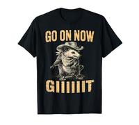 Cowboy Opossum Paese Occidentale Possum Vai avanti ora Git Maglietta