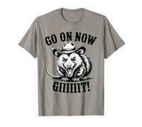 Cowboy Opossum Vintage Vai avanti ora Git Western Paese opossum Maglietta