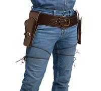 Cowboy Pistola E Fondina Set Wild West Rodeo Accessorio Vestito Donna Uomo