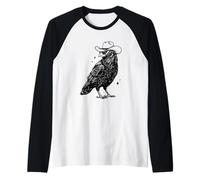 Cowboy Raven - Corvo Occidentale Maglia con Maniche Raglan