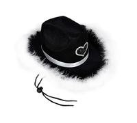 Cowboy Revolver - Cappello a cilindro performance, stile cowboy, per cosplay e accessori per feste, adatto per tutte le stagioni, costumi di carnevale, da uomo, cowboy