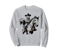Cowboy Scoiattolo - Divertente Carino Wild West Scoiattolo Amante Felpa