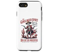 Cowboy Skeleton Art Giorno dei Morti - Retro Custodia per iPhone SE (2020) / 7/8