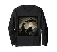 Cowboy Tramonto UFO Incontro Maglia a Manica