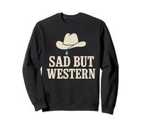 Cowboy Triste Cowboy Western Emo Country Music Fan Alt Country Felpa