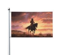 Cowboy West Welcome Garden Flag 3x5 Ft No Fade Double Sided Casa Yard Bandiere Outdoor Banner Decor Per Cortile Portico Prato