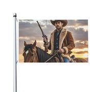 Cowboy West Welcome Garden Flag 90x150 Cm No Fade Double Sided Casa Yard Bandiere Outdoor Banner Decor Per Cortile Portico Prato