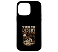 Cowboy Western Gothic Dark Country Maledetto Cowboy Fuorilegge Custodia per iPhone 14 Pro Max