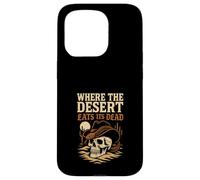 Cowboy Western Gothic Dark Country Maledetto Cowboy Fuorilegge Custodia per iPhone 15 Pro