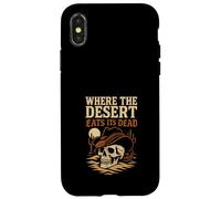 Cowboy Western Gothic Dark Country Maledetto Cowboy Fuorilegge Custodia per iPhone X/XS