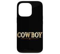 Cowboy Western Southern Country Wild West Rodeo a cavallo Custodia per iPhone 13 Pro