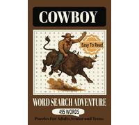 COWBOY WORD SEARCH ADVENTURE: Wrangle Words from the Ranch to the Rodeo