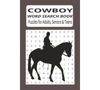 COWBOY WORD SEARCH BOOK: A Wild West Puzzle Roundup"