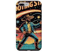 Cowboy wrangler pastore meteore con lazo tra pianeti Custodia per iPhone 7 Plus/8 Plus