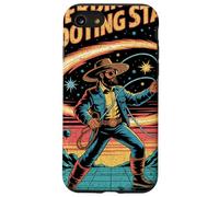 Cowboy wrangler pastore meteore con lazo tra pianeti Custodia per iPhone SE (2020) / 7 / 8