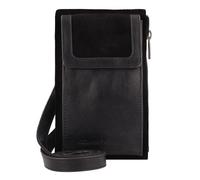 Cowboysbag Seventies Suede Custodia per cellulare Pelle 12.5 cm nero