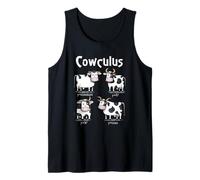 Cowculus Matematica Mucche Calcolo Divertente Nerd Agricoltura Matematica Canotta