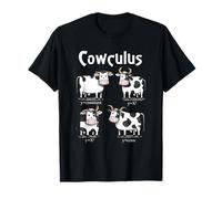 Cowculus Matematica Mucche Calcolo Divertente Nerd Agricoltura Matematica Maglietta