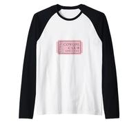 Cowgirl Club/Biglietto Rodeo/Let's Go Cowgirls/Country Maglia con Maniche Raglan
