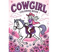 Cowgirl coloring book