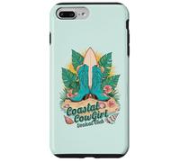 Cowgirl costiera Social Club Western Cowgirl a tema vedente Custodia per iPhone 7 Plus/8 Plus