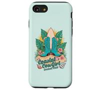 Cowgirl costiera Social Club Western Cowgirl a tema vedente Custodia per iPhone SE (2020) / 7 / 8