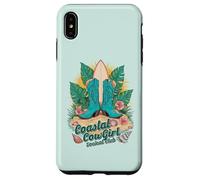 Cowgirl costiera Social Club Western Cowgirl a tema vedente Custodia per iPhone XS Max