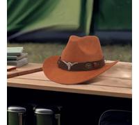 Cowgirl Ha Una Capanna Da Cowboy Western Alla Moda per Donne E Uomini per Feste
