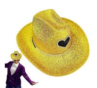 Cowgirl occidentale, Cappello Di, Cappello Da Discoteca - Accessori Per Costumi Testa Testa Di Accessori Cosplay Per Uomini Donne