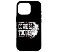 Cowgirl Tough Shirt Cowgirl Shirt Tough Cow Girl Custodia per iPhone 16 Pro