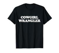 Cowgirl Wrangler Y2k Aesthetic Trendy LGBT Pride Lesbian Maglietta