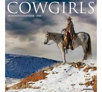 Cowgirls 2026 Wall Calendar