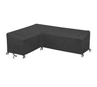 Cowhilan Coperture Per Divani Da Giardinoc, copertura mobili giardino,210×270×90CM 210D Poliestere Copertura di Panca Impermeabile Copridivano a forma di L Sinistra corta-destra lunga