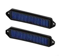 Cowl Filtri per 335i 135i X1 per 128i 320i 328i per 330i E82 E88 per E90 E91 E92 per E93 Confezione da 2 filtri di ventilazione per la manutenzione del vano motore (rosso)