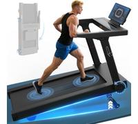 Cowmew Tapis Roulant 20% Inclinazione, 1-20 km/h, 7 CV, App-Compatibile