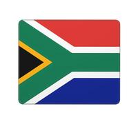 COWMGHLDFL Tappetino per mouse con bandiera del Sud Africa Tappetino per mouse wireless Tappetino per tastiera del computer con gomma antiscivolo Tappetino da scrivania quadrato per laptop da ufficio