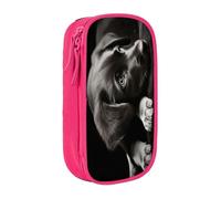 COWMMWOC Astuccio grande con cuccioli di cane, grande capacità, borsa portaoggetti multifunzionale, tessuto Oxford in poliestere Durabiiity con doppia cerniera, 21 x 10,5 x 5 cm, 3D, Taglia unica