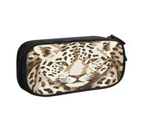 COWMMWOC Astuccio portapenne con nome dal design carino per studenti ragazze ragazzi - Astuccio grande capacità con scomparti, organizer per cancelleria con doppia cerniera (nero, rosa, blu), Nero ,