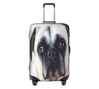 COWMMWOC Cry Pug Custodia protettiva per trolley, copertura elastica per bagagli da viaggio, copertura protettiva per valigie da 45-81 cm, copertura per bagagli lavabile, protezione per valigia da