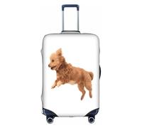 COWMMWOC Custodia protettiva per trolley per cani, copertura elastica per bagagli da viaggio, copertura protettiva per valigie da 45-81 cm, copertura per bagagli lavabile, protezione per valigia da