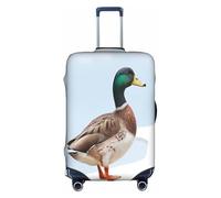 COWMMWOC Cute Mallard Ducks - Custodia protettiva per trolley da viaggio, elastica, per valigie da 45-81 cm, lavabile, protezione per valigia da viaggio, 3D, XL