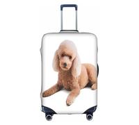 COWMMWOC Lazy Dog Puppy Custodia protettiva per trolley da viaggio, copertura protettiva elastica per valigie da 45-81 cm, copertura per bagagli lavabile, protezione per valigia da viaggio, 3D, M
